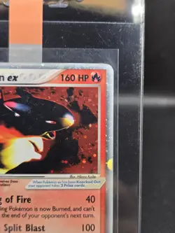 Pokemon TCG Typhlosion EX Sandstorm Holo Card 99/100 MP Slight Edge Lift - Image 3
