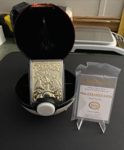 Charizard #06 - Special Limited Edition - 23k Gold Plate Pokemon Card - Image 2