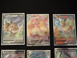 Eevee Evolutions V Promo Complete Set SWSH 10 Card Set Includes VMax Promo - Image 2