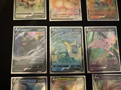 Eevee Evolutions V Promo Complete Set SWSH 10 Card Set Includes VMax Promo - Image 3