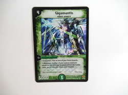Gigamantis 47/55 • Duel Masters • Super Rare • Holo Trading Card • 2004 - Image 1