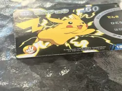 Meiji PROMO rock-paper-scissors battle card Pikachu Pokemon Card Japanese - Image 2