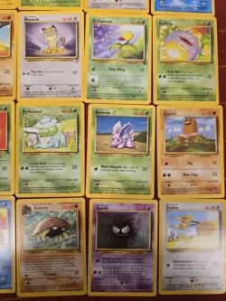 Vintage Pokemon Lot (25 Cards) WOTC Base Sets TCG MP Good Condition - Image 4