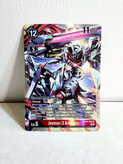 Jesmon (X Antibody) BT10-016 Xros Encounter (SR) Digimon Card - Image 1