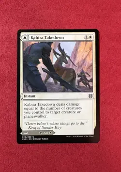 Kabira Takedown Kabira Plateau - Zendikar Rising ZNR Magic The Gathering MTG #19 - Image 1