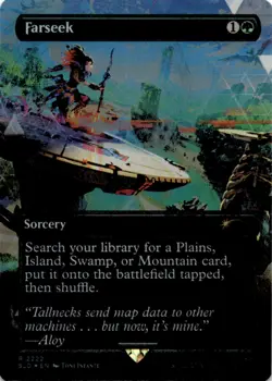 MTG Farseek (Rainbow Foil) Foil NM Secret Lair Drop Series Magic 2222 - Image 1