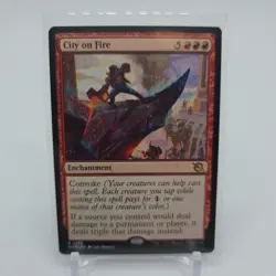 City on Fire - MOM - MTG - EN - 0135 - Near Mint Free Shipping - Image 1