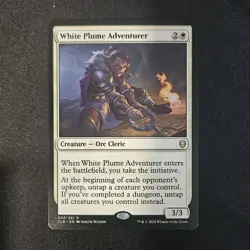 White Plume Adventurer - MTG - EN - NM - Battle for Baldur's Gate - 049 - Image 1
