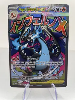 Mega Charizard X Ex 023 Promo - Phantasmal Flames UPC - Pokemon TCG NM - Image 1