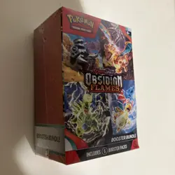 Pokemon TCG Obsidian Flames Booster Bundle SEALED 6 Packs - Image 1