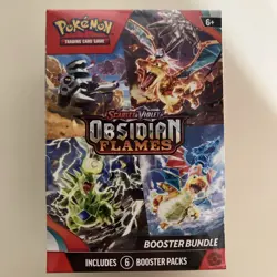 Pokemon TCG Obsidian Flames Booster Bundle SEALED 6 Packs - Image 2
