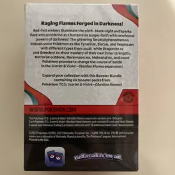 Pokemon TCG Obsidian Flames Booster Bundle SEALED 6 Packs - Image 3