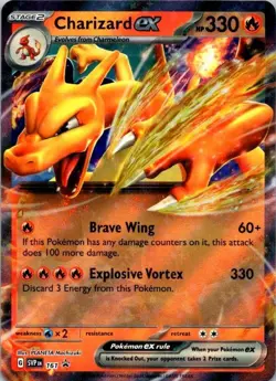 Charizard ex - SVP161 Black Star Promo Pokemon TCG - NM (SKU 1-3) - Image 1