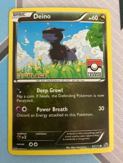 Pokemon DEINO League Challenge 3rd Place Promo Holofoil 97/13 - Image 1