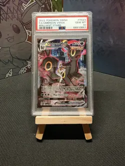 Umbreon VMAX TG23/TG30 Brilliant Stars Pokemon PSA 10 Gem Mint Trainer Gallery - Image 1