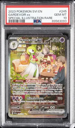 2023 POKEMON SVI EN-SCARLET & VIOLET #245 GARDEVOIR EX PSA 10 - Image 1