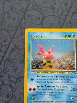 Pokemon: Corsola #37/75 Neo Discovery 2001 Vintage Non-holo - NM - J81 - Image 3