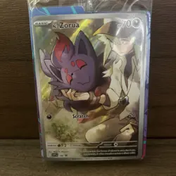🔥Pokemon TCG-N's Zorua-189-Sealed!-Scarlet & Violet Promo-Illustration-Holo!🔥 - Image 1