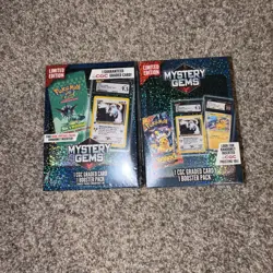 Pokemon Limited Edition Mystery Gems CGC Slab and 1 Booster Pack New Sealed - Image 1