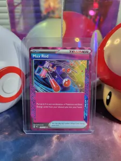 Max Rod 116/131 Pokemon TCG S&V Prismatic Evolutions Ace Spec Rare NM - Image 1