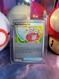 Bug Catching Set 102/131 Pokemon TCG S&V Prismatic Evolutions Pokeball Uncommon - Image 1