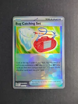 Bug Catching Set 102/131 Pokemon TCG S&V Prismatic Evolutions Pokeball Uncommon - Image 2