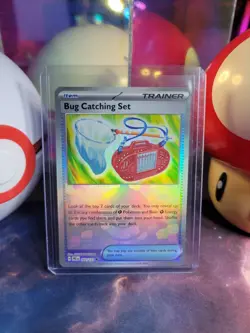 Bug Catching Set 102/131 Pokemon TCG S&V Prismatic Evolutions Pokeball Uncommon - Image 1