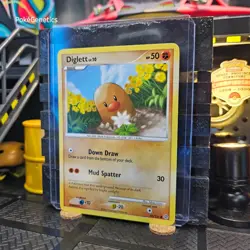 Diglett Secret Wonders Pokemon TCG 85/132 Diamond & Pearl Common - Image 2