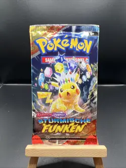 Pokemon Karmesin & Purpur Sturmische Funken Booster Deutsch Repack - Image 1