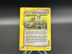 Town Volunteers - 136/147 Aquapolis - Pokemon TCG - 2003 - Image 1