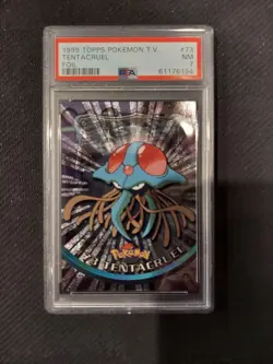 PSA 7 Tentacruel Foil 1999 Topps Pokemon - Image 1