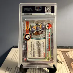 1999 Topps Pokemon T.V. Blastoise PSA 8 #9 - Image 2