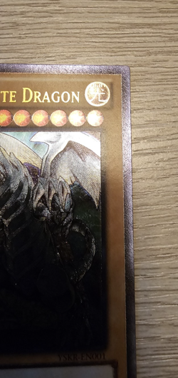 Yugioh! Blue-Eyes White Dragon YSKR-EN001 Ultimate Rare 1st Edition Lp - Image 3