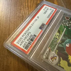 PSA 10 Archeops #130/086 SV11W AR White Flare Japanese GEM MT POKEMON Card - Image 4