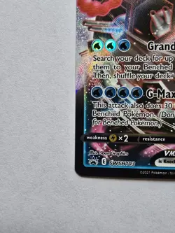 Blastoise VMAX SWSH103 SWSH: Sword & Shield Promo Cards Holo NM - Image 5