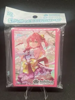 Hololive OCG Official Card Game Sleeves Vol. 9 - Sakura Miko - Image 1