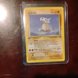 CUBONE - 50/64 - Jungle - Pokemon Card - NM- MT - Image 3