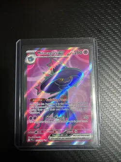 Mismagius ex 112/094 Ultra Rare Full Art NM Pokemon Card Phantasmal Flames PFL - Image 1