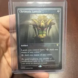 MTG English Chromatic Lantern (Foil Etched) NM Foil Commander Masters - Image 1