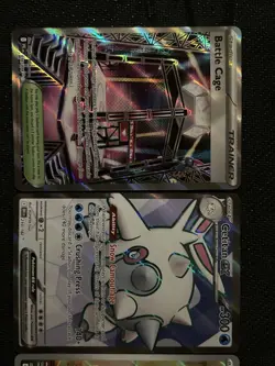 Pokemon TCG 5 Cards Holo Art Lot EX Mega Charizard/Murkrow/Cetitan/Yamper - Image 3