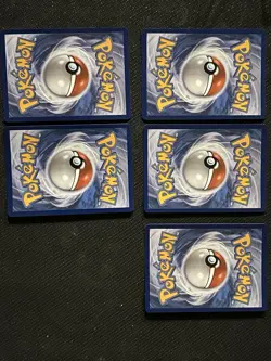 Pokemon TCG 5 Cards Holo Art Lot EX Mega Charizard/Murkrow/Cetitan/Yamper - Image 5