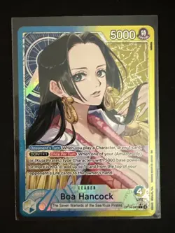 ONE PIECE CARD GAME TCG - Boa Hancock Leader Alt Art OP14-041 English - Image 1