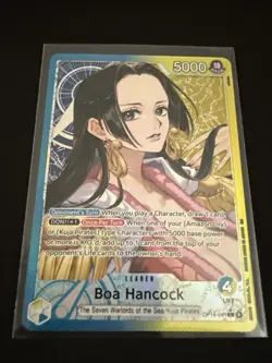ONE PIECE CARD GAME TCG - Boa Hancock Leader Alt Art OP14-041 English - Image 5