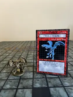 Yugioh Dungeon Dice Monsters DDM Blue Eyes Ultimate Dragon W/ Original Card - Image 1