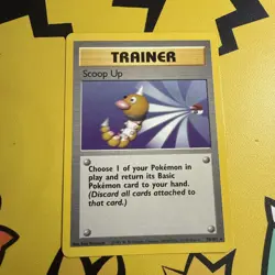 Scoop Up Pokemon TCG Trainer Base Set 78/102 Card - Image 1