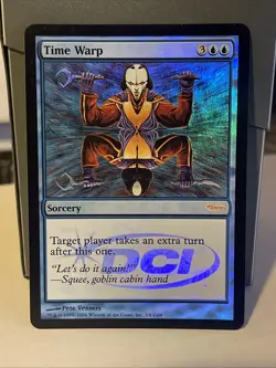 MTG Time Warp Judge Promo Foil - Image 3