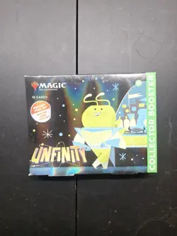 Magic the Gathering Unfinity Collector Booster Pack, New And Sealed - Image 1