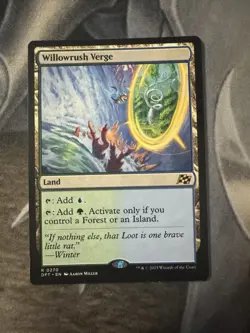1x Willowrush Verge - Aetherdrift - NM - MTG - Image 1