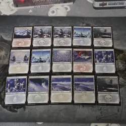 MTG Kaldheim• Snow-Covered Lands Mix Lot • 15 - Image 1
