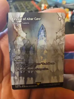 MTG - FINAL FANTASY - Crystal of Altar Cave - Showcase - NM - NF - Image 1